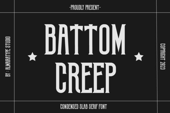Battom Creep Font: A Bold Choice for Modern Design Projects