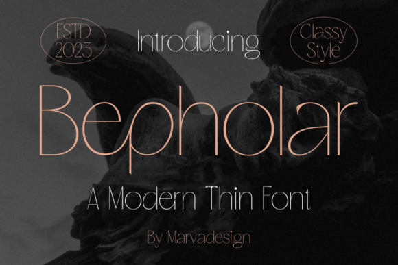 Bepholar: A Modern Slab Serif Font for Elevating Design and Communication