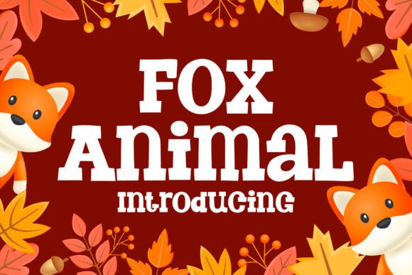 Fox Animal: A Font That Elevates Your Design Workflow