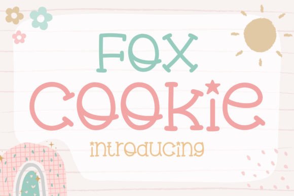 Fox Cookie Font: A Playful Handwritten Slab Serif for Modern Creativity