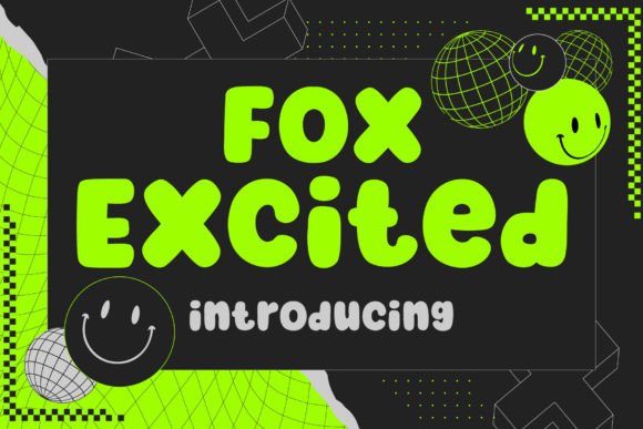 Fox Excited: A Bold, Playful Font for Dynamic Design Needs