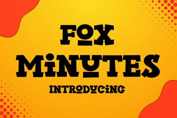 Fox Minutes: A Dynamic Slab Serif Font for Modern Designers