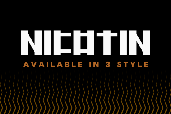 Nicotin: A Bold and Modern Slab Serif Font for Contemporary Design