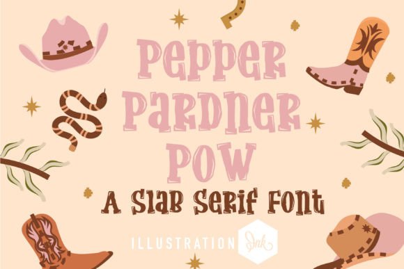 Pepper Pardner: A Bold Slab Serif Font for Powerful Design