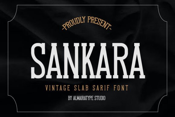 Sankara: A Modern Slab Serif Font for Sophisticated Design Needs
